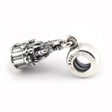 Fits EU Brand Charm Bracelet Cinderella Castle Charms Original Silver Beads For Women Sterling Silver Gift Jewely Wholesale