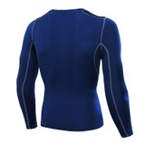 Fitness Men Long Sleeve T Shirt Thermal Muscle Bodybuilding Compression Tights Basic Layer Tee Tops