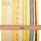 High quality 24Design Mix Yellow Ribbon Set For Diy Handmade Gift Craft Packing Hair Accessories Wedding Materials Package24Yard