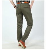 high quality 2017 spring autumn men's Casual pants Male Cotton slim fit Pants Army Pants Military Army Green Trousers