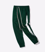 high quality 2017 Fashion Split Side Stripe Elastic Waist joggers Full Length Pants Men hip hop Casual sweatpants High Street