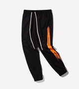 high quality 2017 Fashion Split Side Stripe Elastic Waist joggers Full Length Pants Men hip hop Casual sweatpants High Street