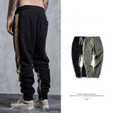High Quality 2017 Fashion Bare Zipper Streetwear Hip Hop Fitness Long Pants Men Casual Sweatpants Jogger Trousers