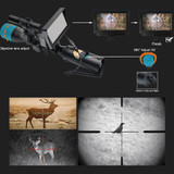 Night Vision Riflescope Hunting Scopes Optics Sight Tactical 850nm Infrared LED IR Waterproof Night Vision Hunting Camera