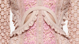High quality 2017 Autumn dress long sleeve cute pink embroidery women dress mini