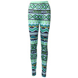High Quality 2016 Cozy Women Winter Christmas Reindeer Snowflake Striped Knitted Elastic printed Leggings Xmas Fitness Pants