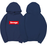 High Quality 1: 1 Cotton ONE A CAKE Brand 21 Savage Cotton Hoodies Parody No Heart X Savage Hoodie Sweatshirt Men Women S-XXL