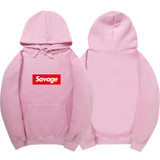 High Quality 1: 1 Cotton ONE A CAKE Brand 21 Savage Cotton Hoodies Parody No Heart X Savage Hoodie Sweatshirt Men Women S-XXL