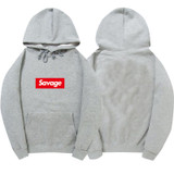 High Quality 1: 1 Cotton ONE A CAKE Brand 21 Savage Cotton Hoodies Parody No Heart X Savage Hoodie Sweatshirt Men Women S-XXL