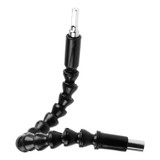 High Quality 1pc 295mm Electronics Drill Black Flexible Shaft Bits Extention Screwdriver Bit Holder Connect Link V2112