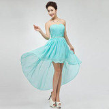 High Low Cocktail Dresses New Grace Crystal Dress Formal evening Party gown Vestido de noiva
