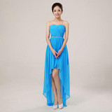 High Low Cocktail Dresses New Grace Crystal Dress Formal evening Party gown Vestido de noiva