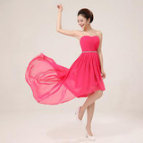 High Low Cocktail Dresses New Grace Crystal Dress Formal evening Party gown Vestido de noiva