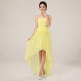 High Low Cocktail Dresses New Grace Crystal Dress Formal evening Party gown Vestido de noiva