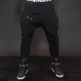 High Fashion Hip Hop Men's Cargo Jogger Pants Cotton Male Bodybuilding Fitness Pants Casual Trousers Sweatpants For Man
