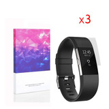 High Definition Ultra Clear Screen Protector For Fitbit Charge 2 (3 packs)