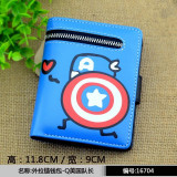 High Capacity Fashion Women Wallets PU Leather Wallet Zipper Clutch Coin Purse cartoon Kumamon totoro luffy purse female wallets