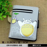 High Capacity Fashion Women Wallets PU Leather Wallet Zipper Clutch Coin Purse cartoon Kumamon totoro luffy purse female wallets