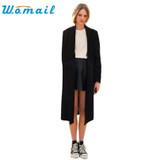 CharmDemon New Arrival  Women 5XL 4XL 3XL XXL XL Open Front Trench Coat Long Cloak Overcoat Waterfall Cardigan or27