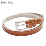 CharmDemon Hot Sale Beautiful Woman Multicolor Small Candy Color Thin Leather Belt st19
