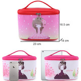 Character Girl High Capacity Cosmetic Bag High Quality Women Waterproof Travel Toiletry Bag Necessaire Make up Bags CQ111