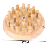 Kids Wooden Memory Match Stick Chess Game