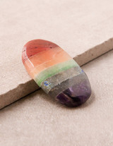 Chakra Palm Stone