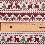 Chainho,Christmas Series,Printed Cotton Linen Fabric For DIY Quilting &amp; Sewing Sofa,Table Cloth,Curtain,Bag,Cushion Material