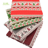 Chainho,Christmas Series,Printed Cotton Linen Fabric For DIY Quilting &amp; Sewing Sofa,Table Cloth,Curtain,Bag,Cushion Material