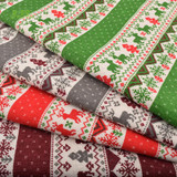 Chainho,Christmas Series,Printed Cotton Linen Fabric For DIY Quilting &amp; Sewing Sofa,Table Cloth,Curtain,Bag,Cushion Material