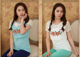 Nursing Tops Breastfeeding Cotton Embroidery Wear Blouses Maternity Clothing Pregnant Women Nurse T Shirts Pregnancy Clothes A4