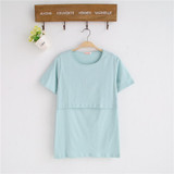 Nursing Tops Breast Feeding Tees Maternity Clothes Breastfeeding Pregnancy T Shirt Clothes For Pregnant Women