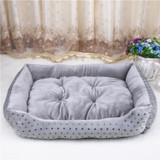 NUOYUFAN Hot Sales!Dog Bed Kennel Soft Dog Mats Puppy Cat Bed Pet House Nest  Small Dog Pad Winter Warm Pet Cushion
