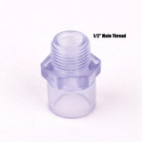 NuoNuoWell Plastic UPVC Inner diameter 20mm Hose Connector Garden Irrigation Watering Aquarium Water Tank Pipe/Tube PVC Adapter