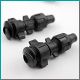 NuoNuoWell By-Pass Connector Valve 5pcs-pack For Soft Pipe 16MM Irrigation Drip Tape Line With Camlock