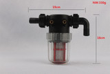 NuoNuoWell 20mm/25mm Visible Pipe Filter Connector Garden Irrigation Agricultural Spraying Machine Accessories