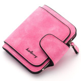 Nubuck Leather Women short Wallets Female Fashion Zipper Small Wallet Women Short Coin Purse Holders Retro Wallet portfoliot