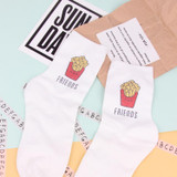 NOVIA NMW-032 high quality women girl socks cartoon series spring designer female cotton socks art socks