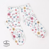 NOVIA NMW-006 Spring fall/winter new women's socks high quality retro fashion flower printing cotton female socks