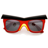 Novelty Video Game Bird Brow Mask Costume Sunglasses 8625