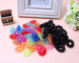 Novelty Hair Holders High Quality Elastics Rubber Bands Hair Accessories For Girl headwear Women Tie Gum Telephone Line Scrunchy Novelty Hair Holders High Quality Elastics Rubber Bands Hair Accessories For Girl headwear Women Tie Gum Telephone Line Scrunchy