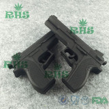 Novelty Gift Gun Shape Silicone Dab Jars 30ml Dab Jar Silicone Wax/Oil/Concentrate Silicone Container Free Shipping