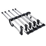 Novelty Adjustable Trouser Pants Tie Shawl Rack Belt Scarf Neckties Hanger Holder Multifunctional Closet Organizer