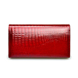 HH Luxury Fashion Alligator Leather Women's Clutch Wallets Crocodile Hasp Ladies Purse Women Clutch Purse