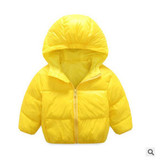 HH Light Baby Boys Parka Kids Winter Jackets for girls Cotton thicken Coat Warm Hooded Outerwear infant snow jacket 1 2 4 Years