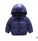 HH Light Baby Boys Parka Kids Winter Jackets for girls Cotton thicken Coat Warm Hooded Outerwear infant snow jacket 1 2 4 Years