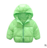 HH Light Baby Boys Parka Kids Winter Jackets for girls Cotton thicken Coat Warm Hooded Outerwear infant snow jacket 1 2 4 Years