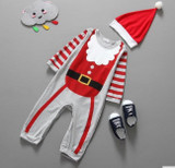 HH christmas Baby rompers costumes for boys santa claus baby outfits baby girl clothes newborn new year jumpsuit wear overalls