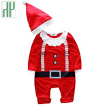 HH christmas Baby rompers costumes for boys santa claus baby outfits baby girl clothes newborn new year jumpsuit wear overalls