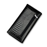 HH Alligator Womens Clutch Wallets Luxury Patent Crocodile Multifunctional Genuine Leather Ladies Clutch Purse Hasp Long Wallet